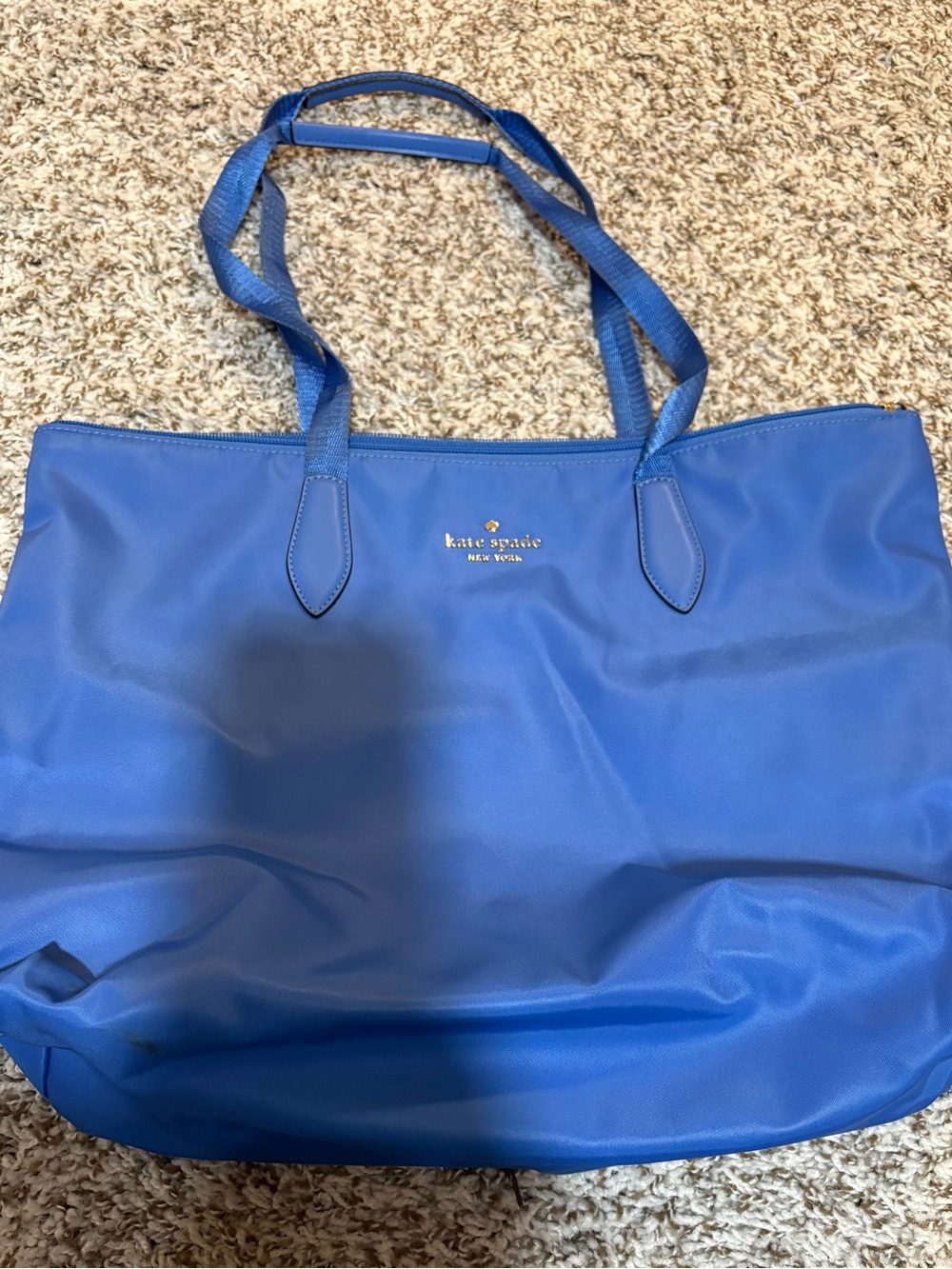 kate spade Blue Nylon Tote